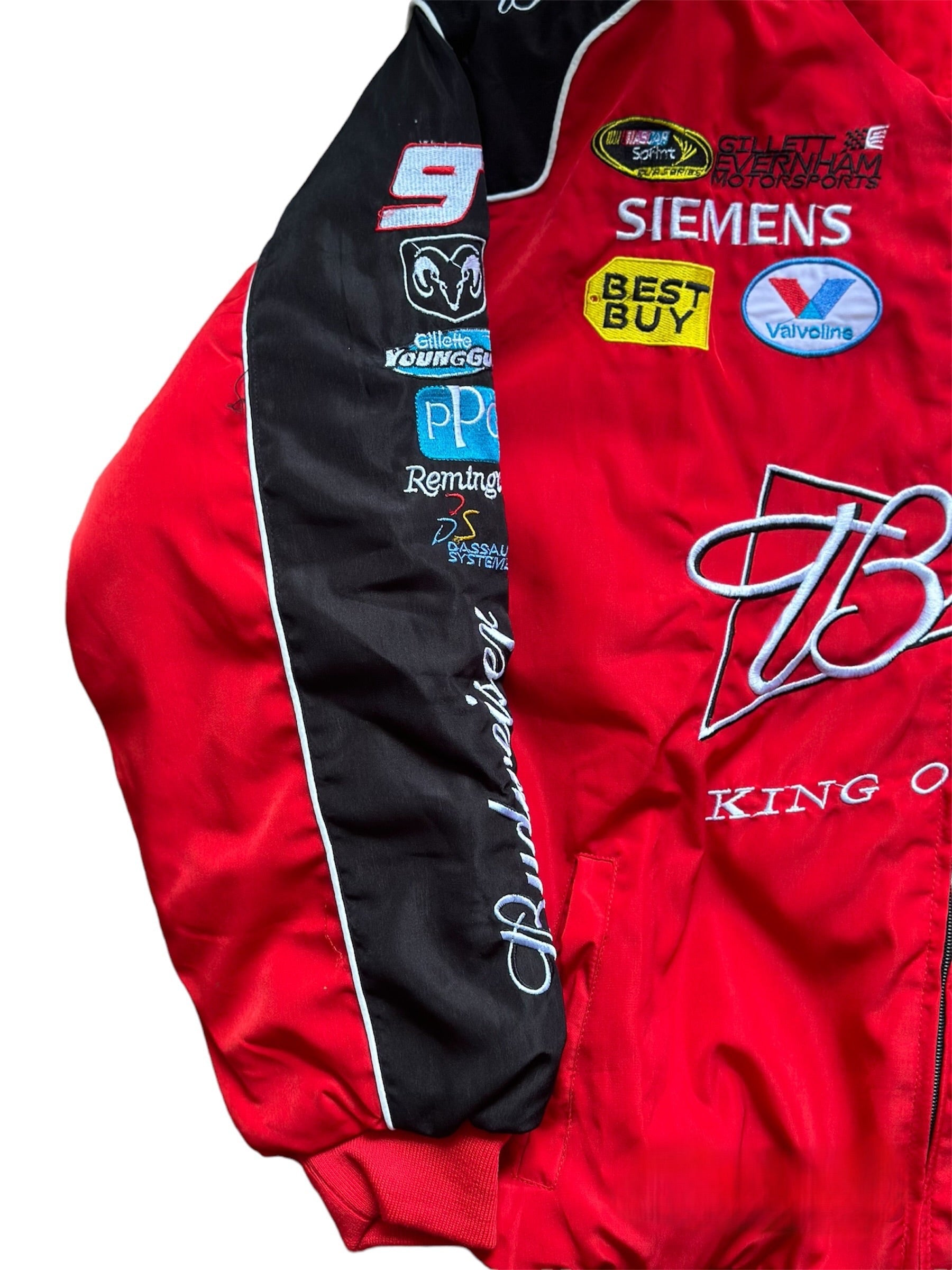 Chamarra Budwiser Vintage Roja