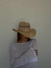Beach cowgirl hat