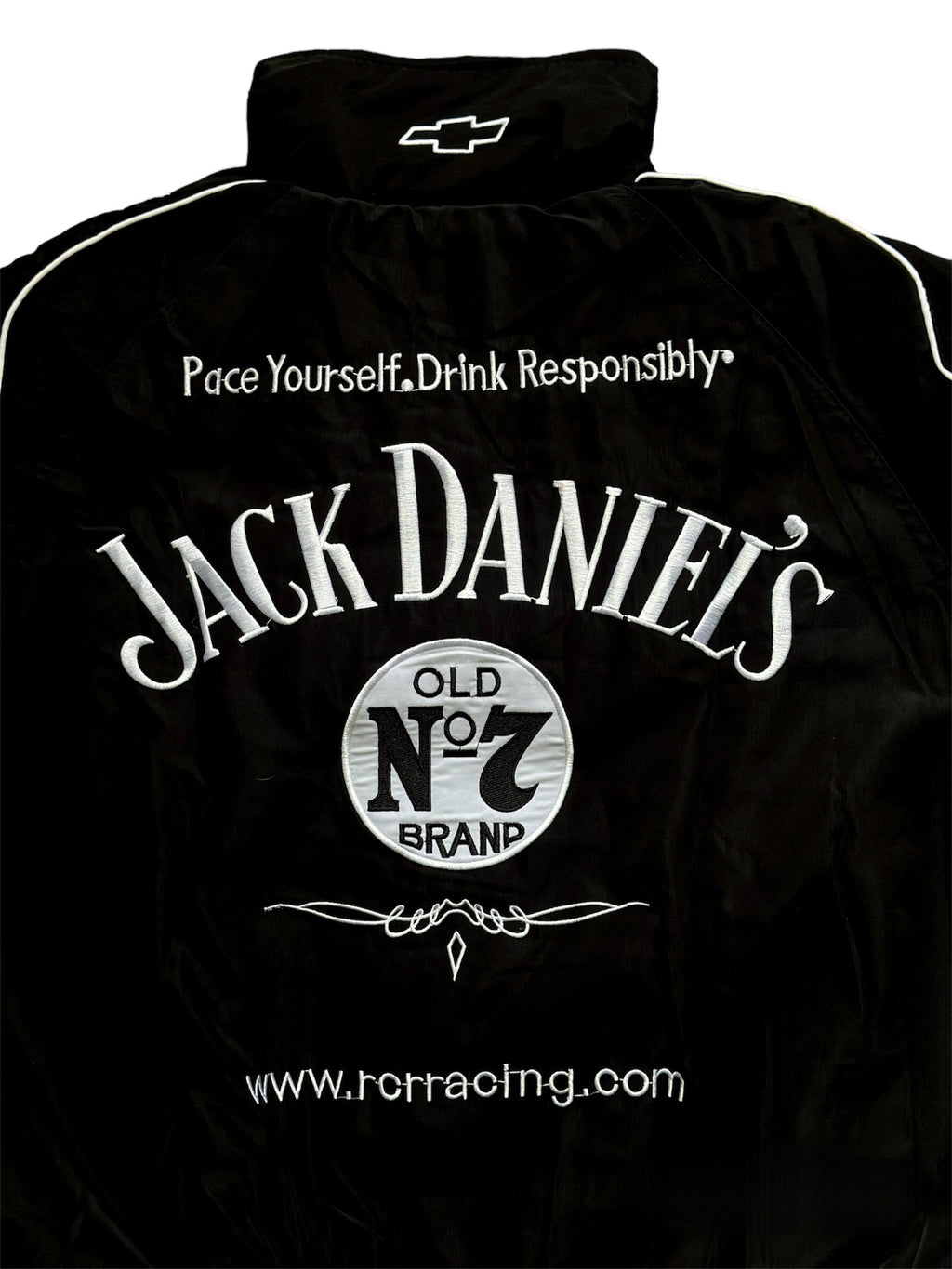Chamarra Jack Daniel’s Vintage Negra