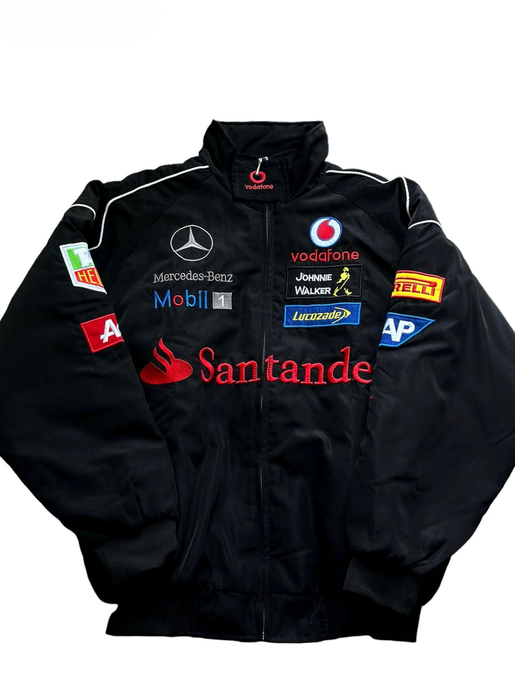 Chamarra McLaren Vintage Negra