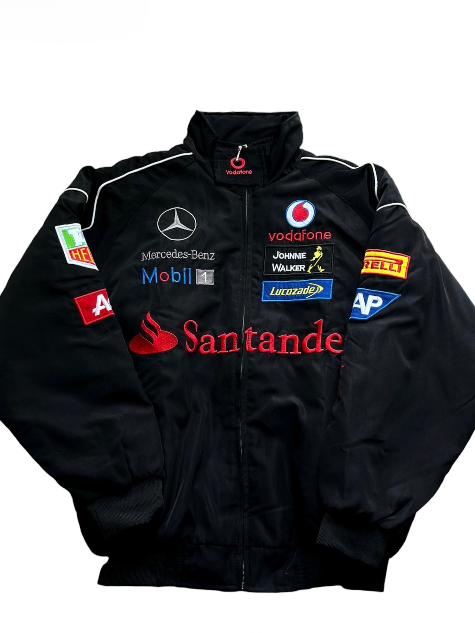 Chamarra McLaren Vintage Negra
