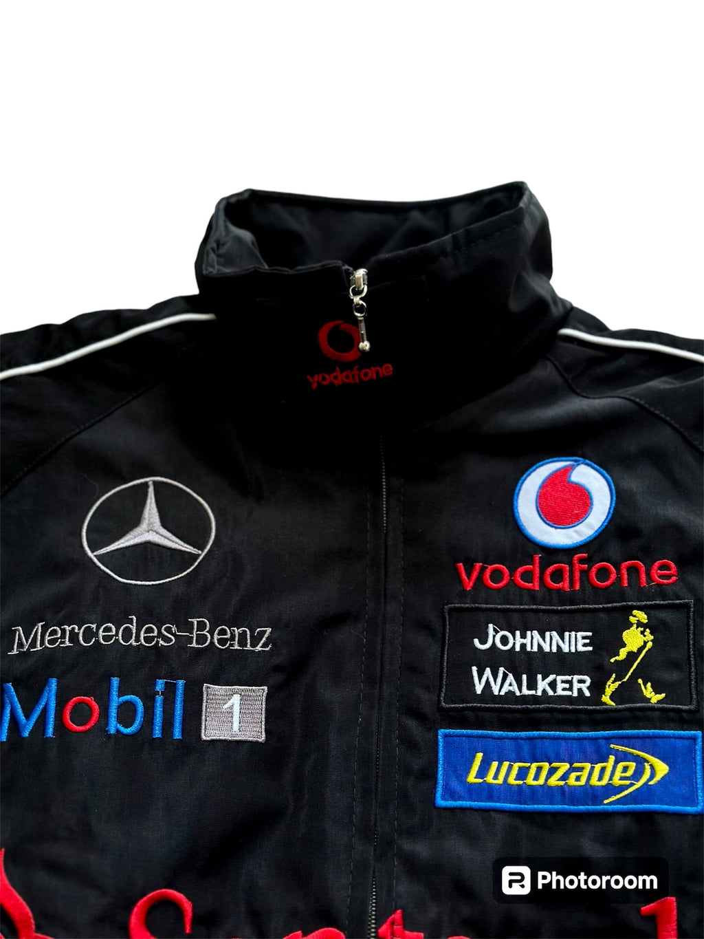 Chamarra McLaren Vintage Negra