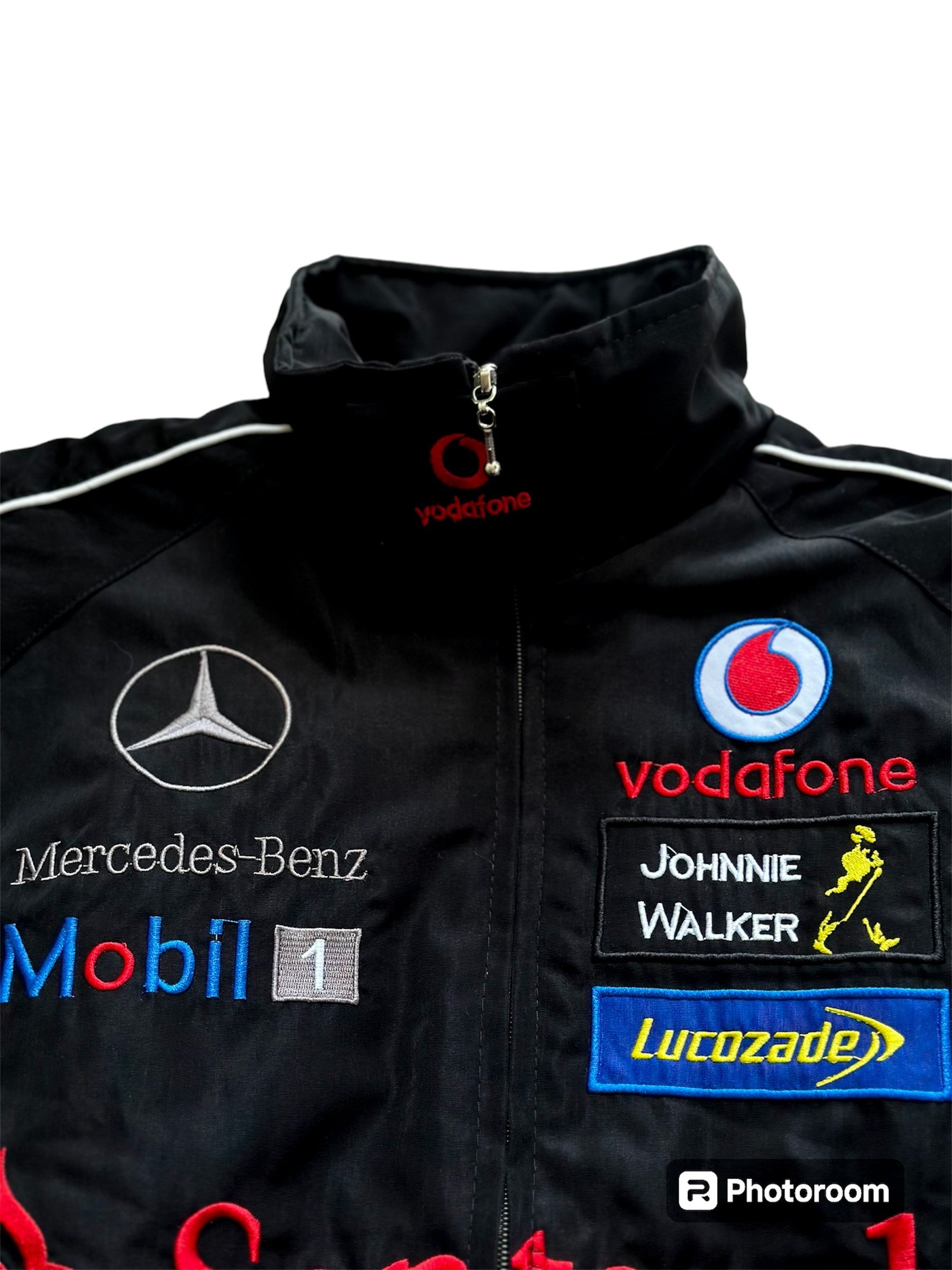 Chamarra McLaren Vintage Negra