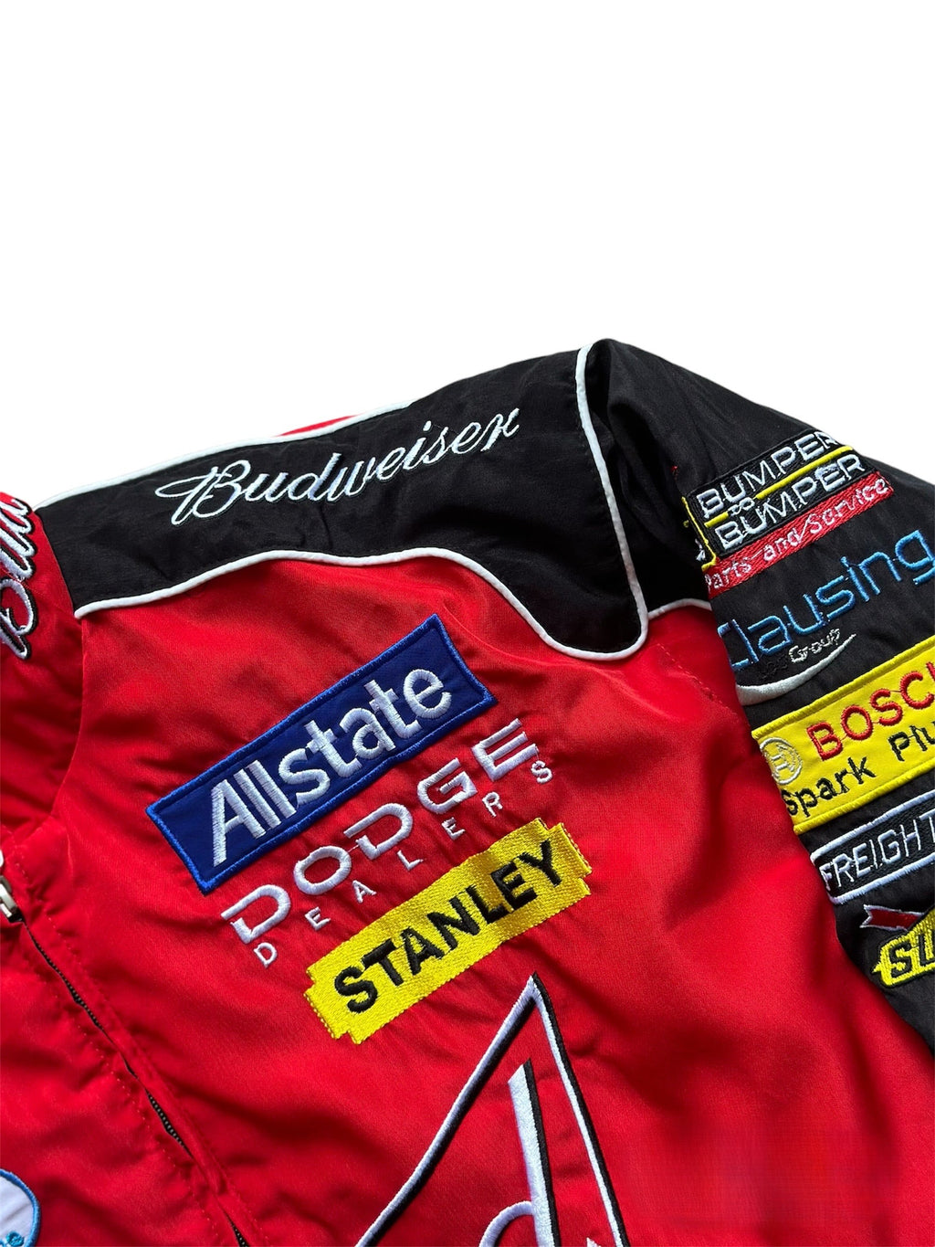 Chamarra Budwiser Vintage Roja