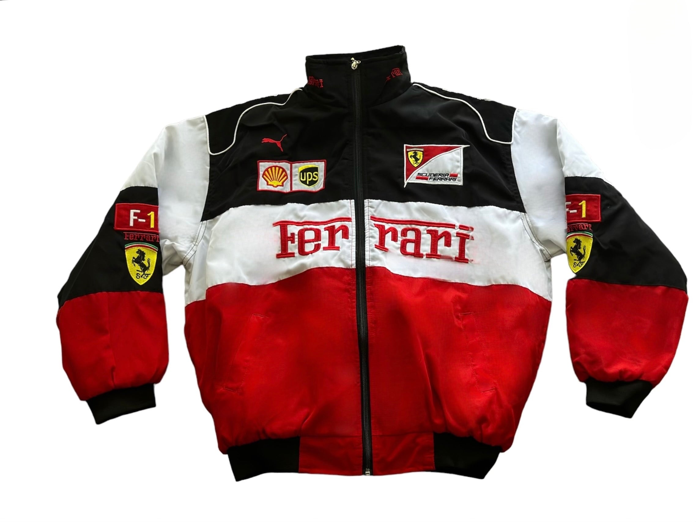 Rompevientos Chamarra Ferrari Vintage Clásica