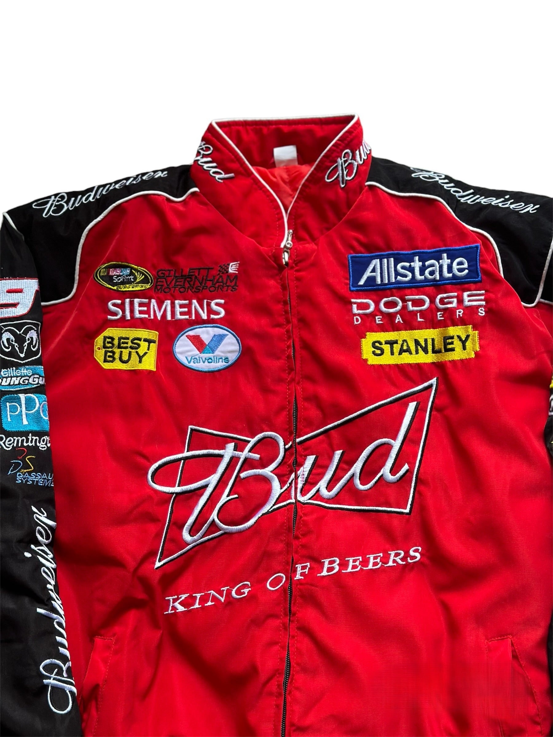 Chamarra Budwiser Vintage Roja