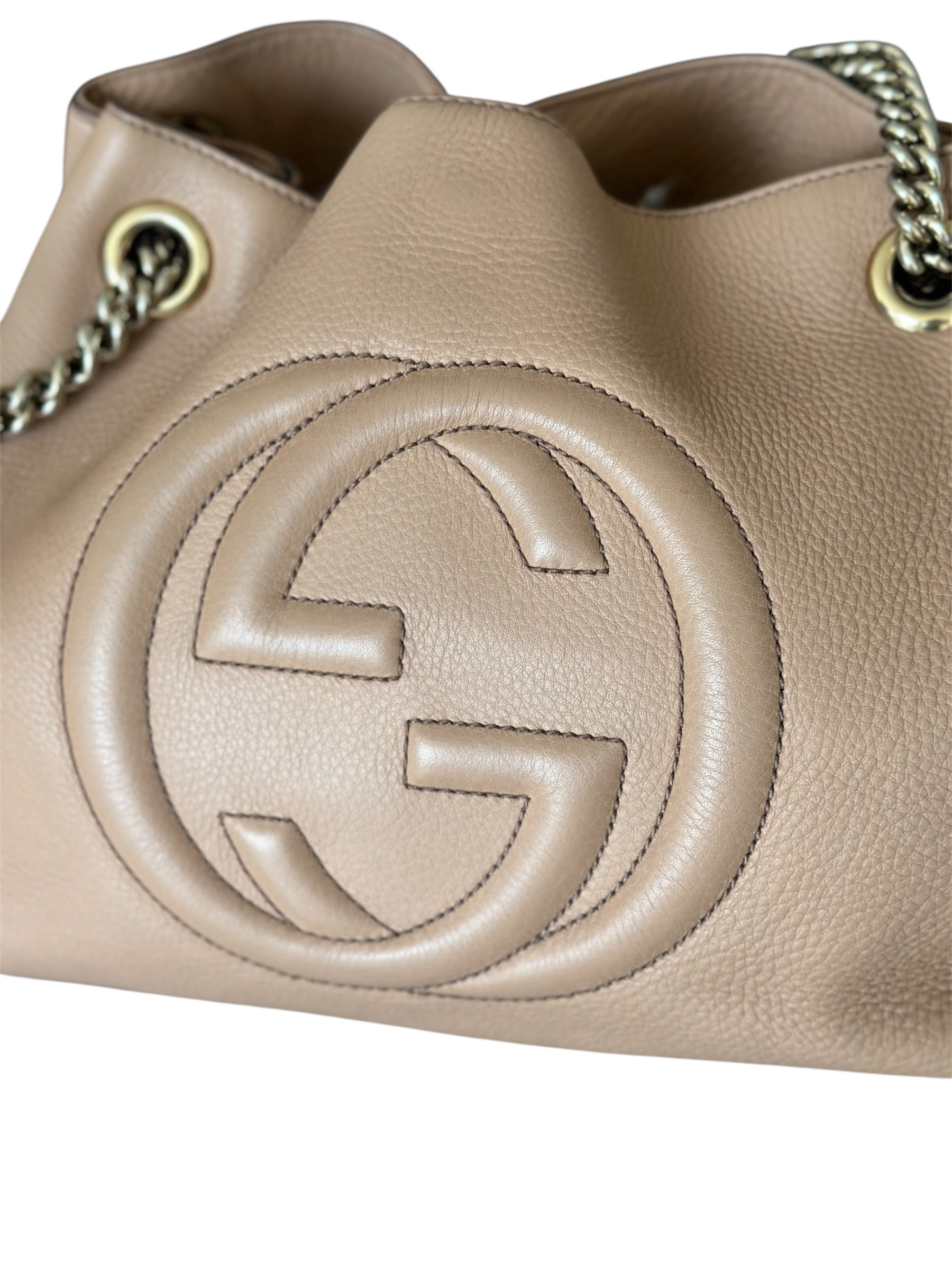 Bolsa Gucci Boho Nude
