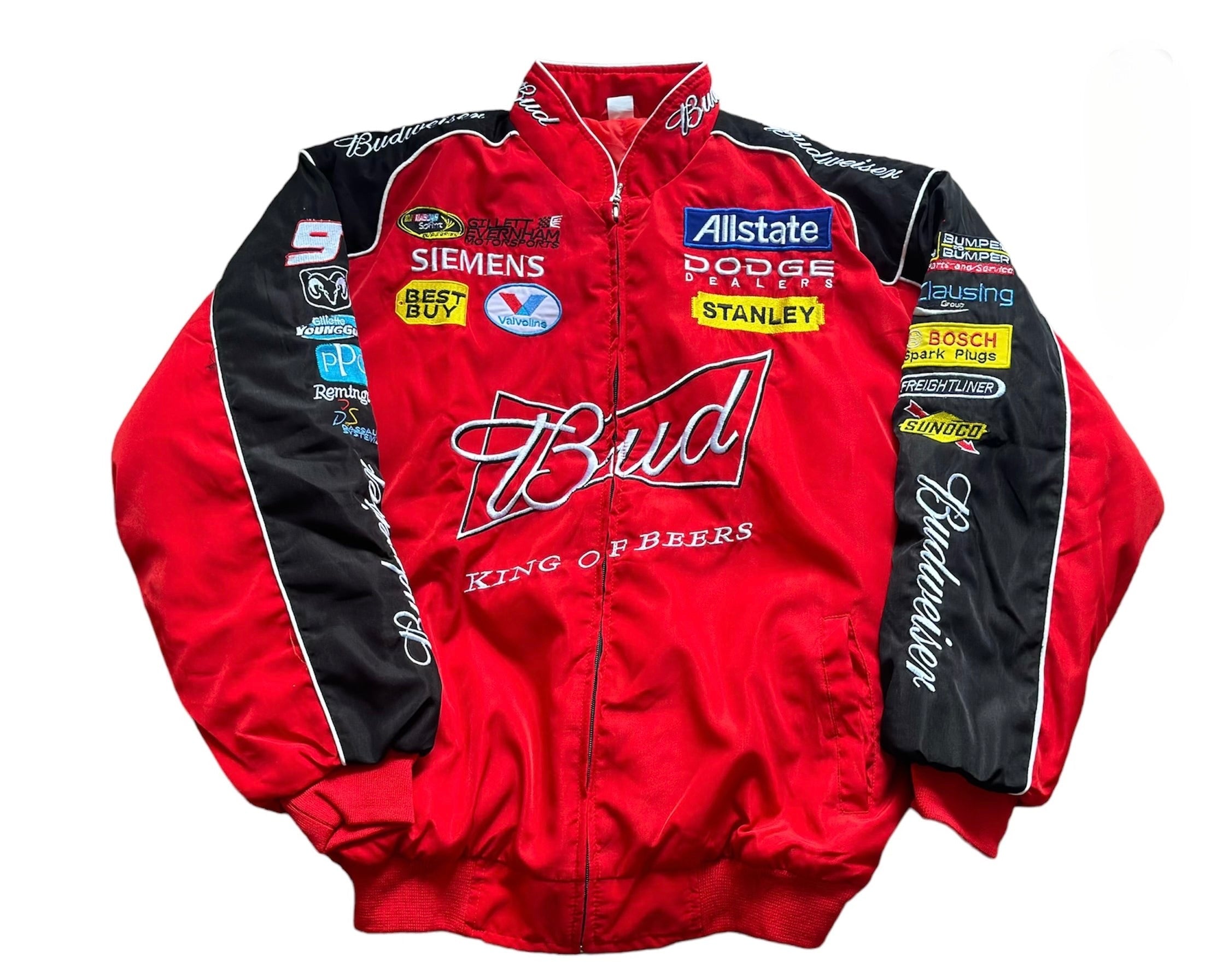 Chamarra Budwiser Vintage Roja