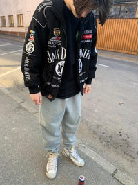 Chamarra Jack Daniel’s Vintage Negra