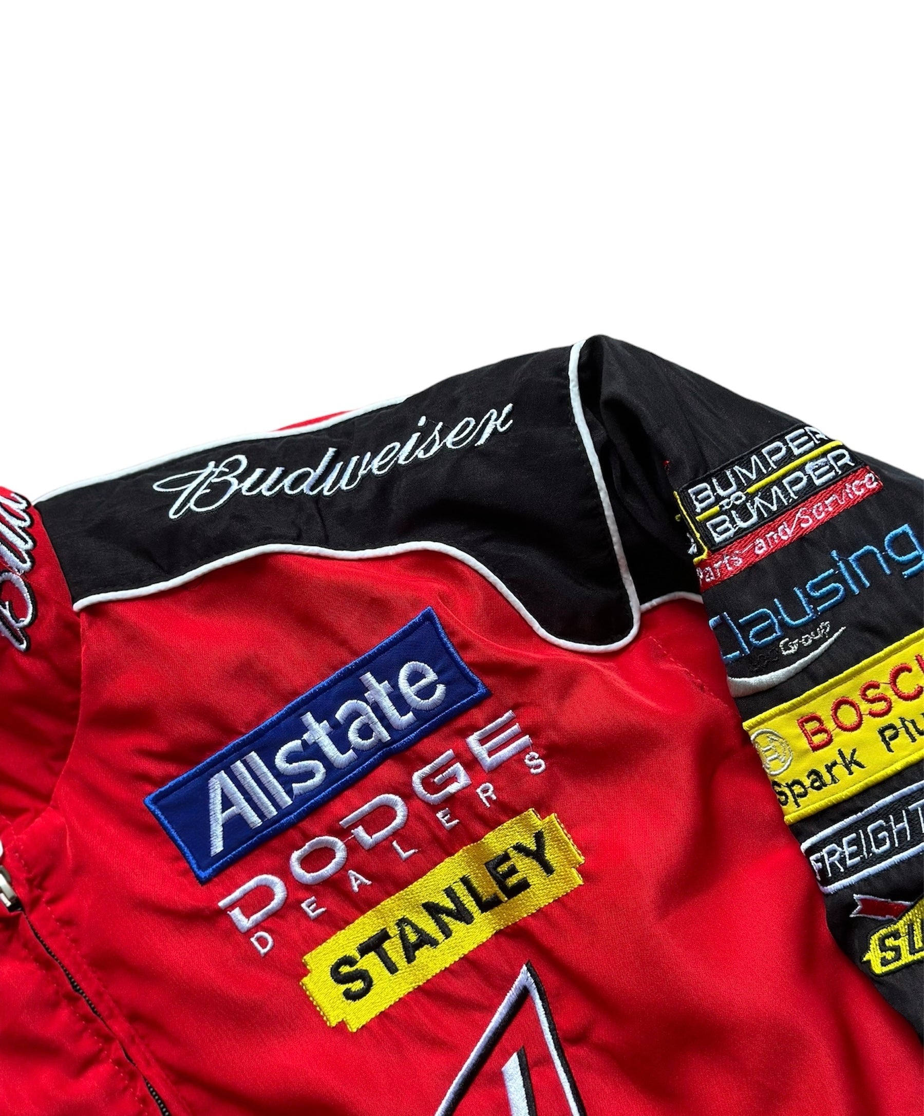 Chamarra Budwiser Vintage Roja
