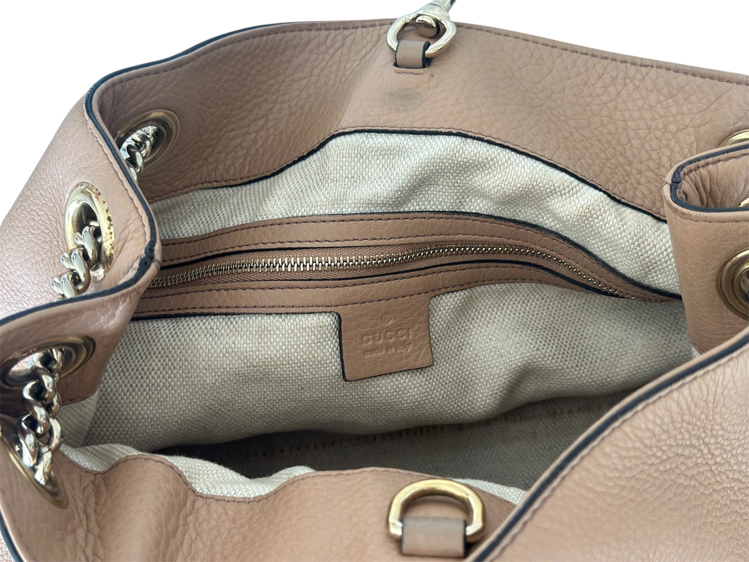 Bolsa Gucci Boho Nude