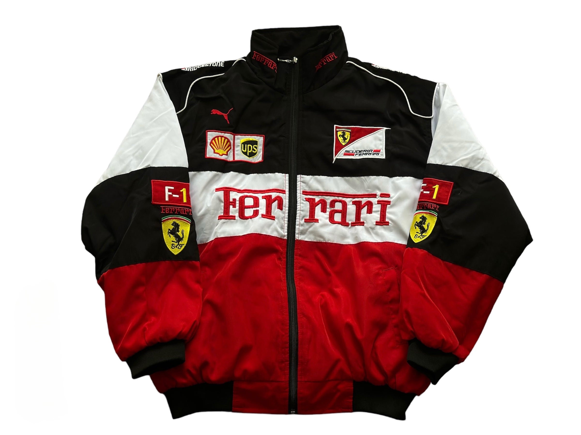 Rompevientos Chamarra Ferrari Vintage Clásica