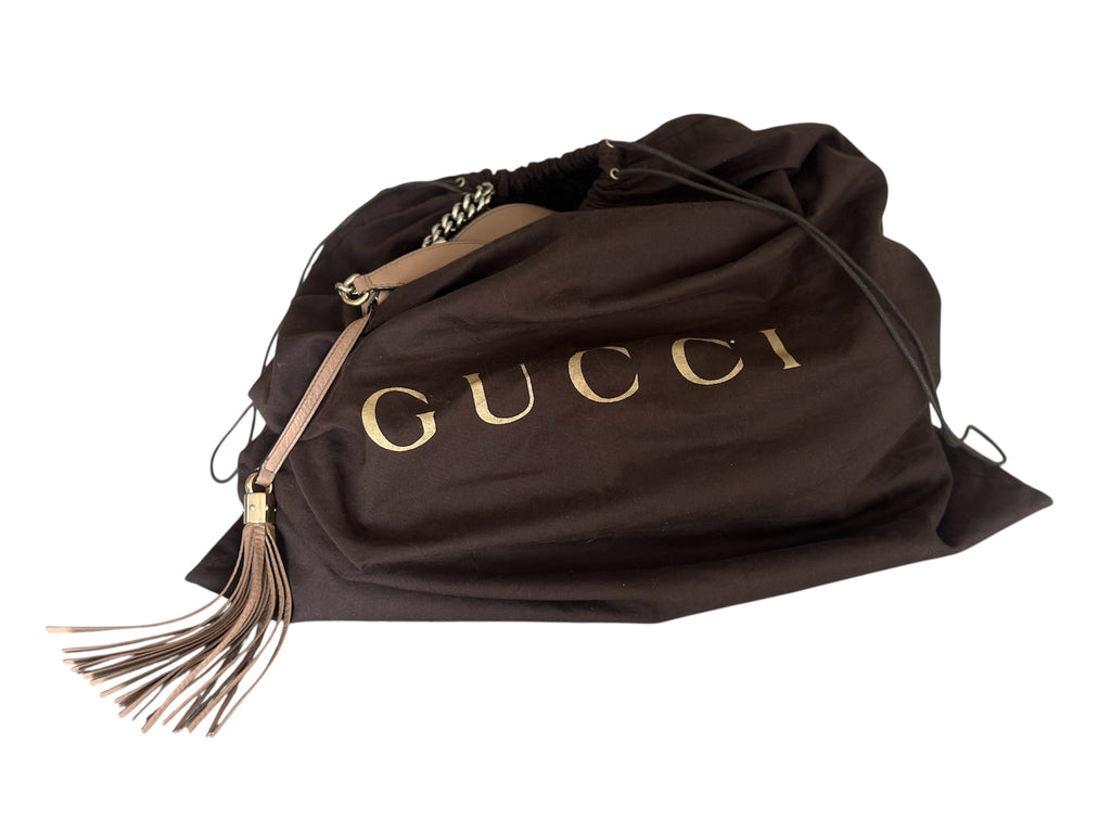 Bolsa Gucci Boho Nude
