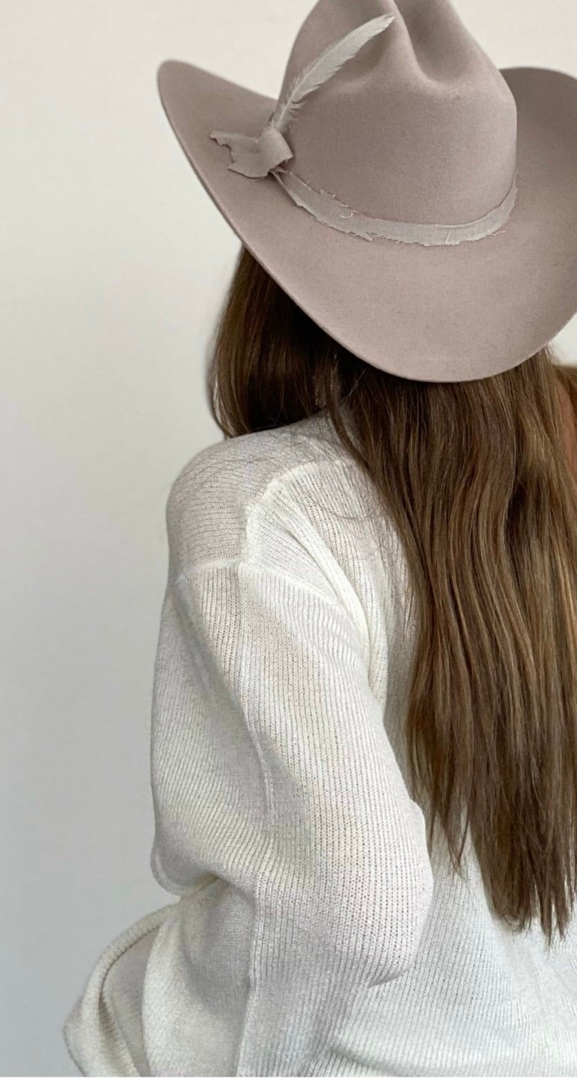 Pluma Blanca extra larga