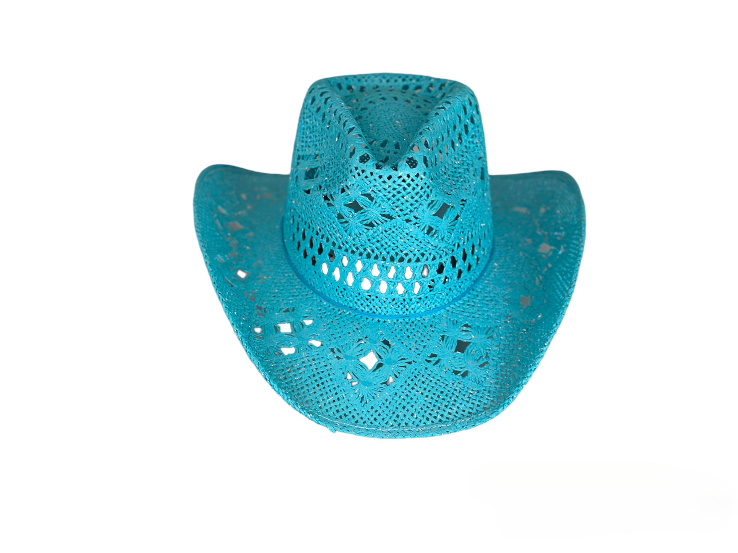 Beach cowgirl hat azul