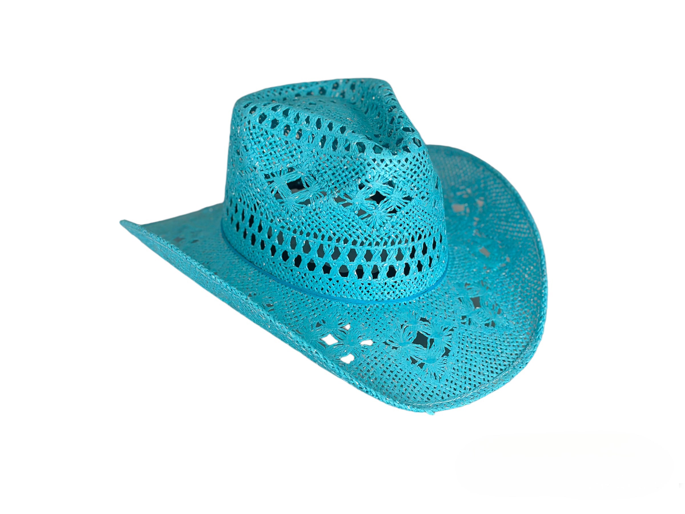 Beach cowgirl hat azul