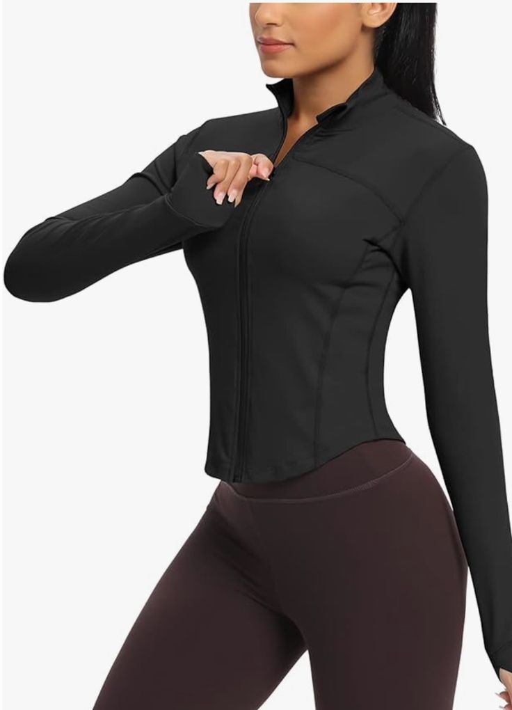 Chamarra de Ejercicio con efecto contour