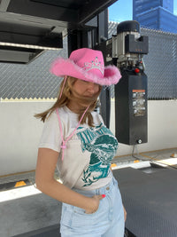 Pink Cowgirl texana