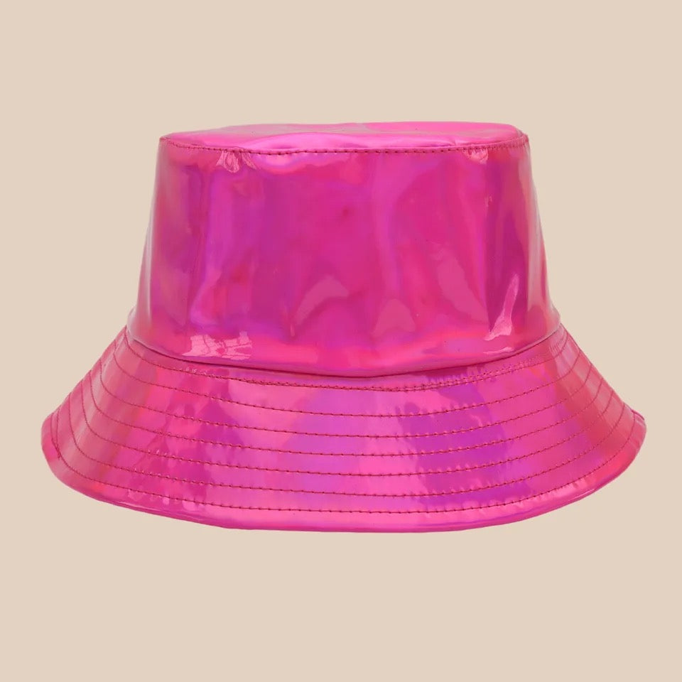 PVC Bucket Hat Rosa