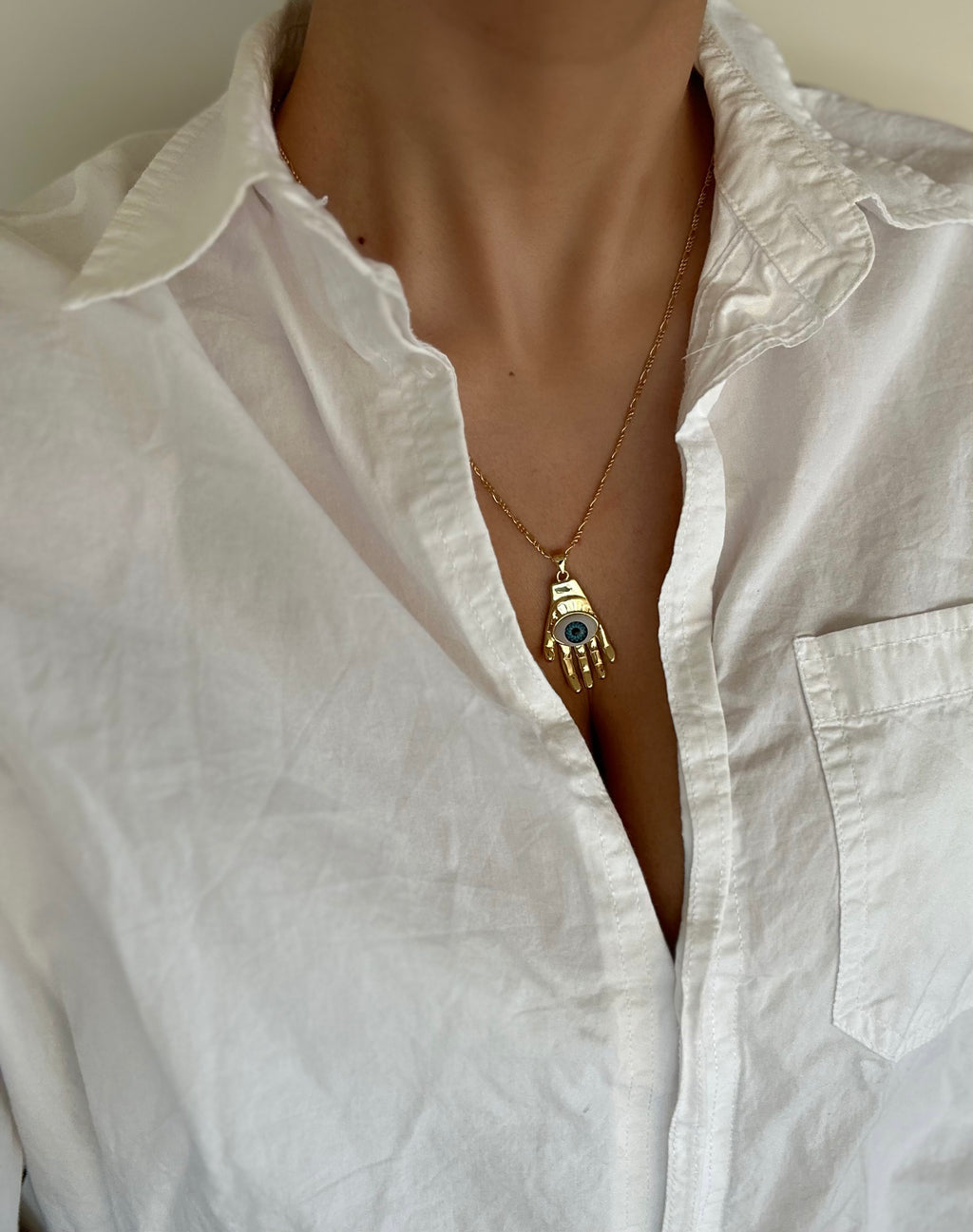 Mano de Dios collar