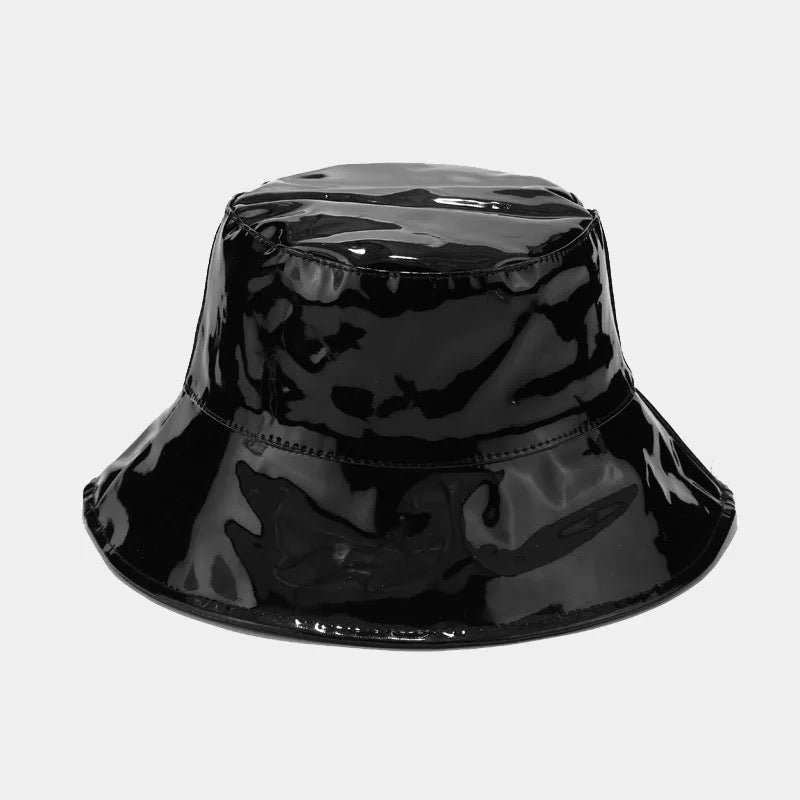 Bucket Hat PVC negro