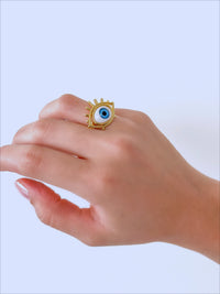 Eye of god ring